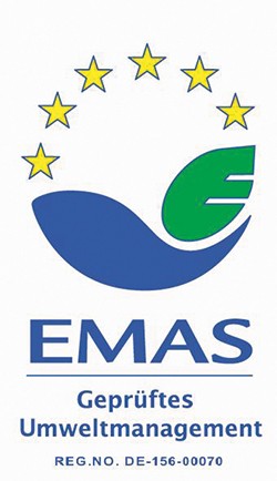 Grafik zeigt das EMAS-Logo